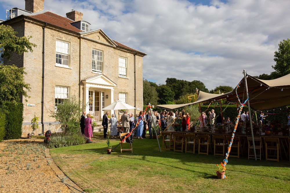 Intimate wedding at private farm, Fakenham