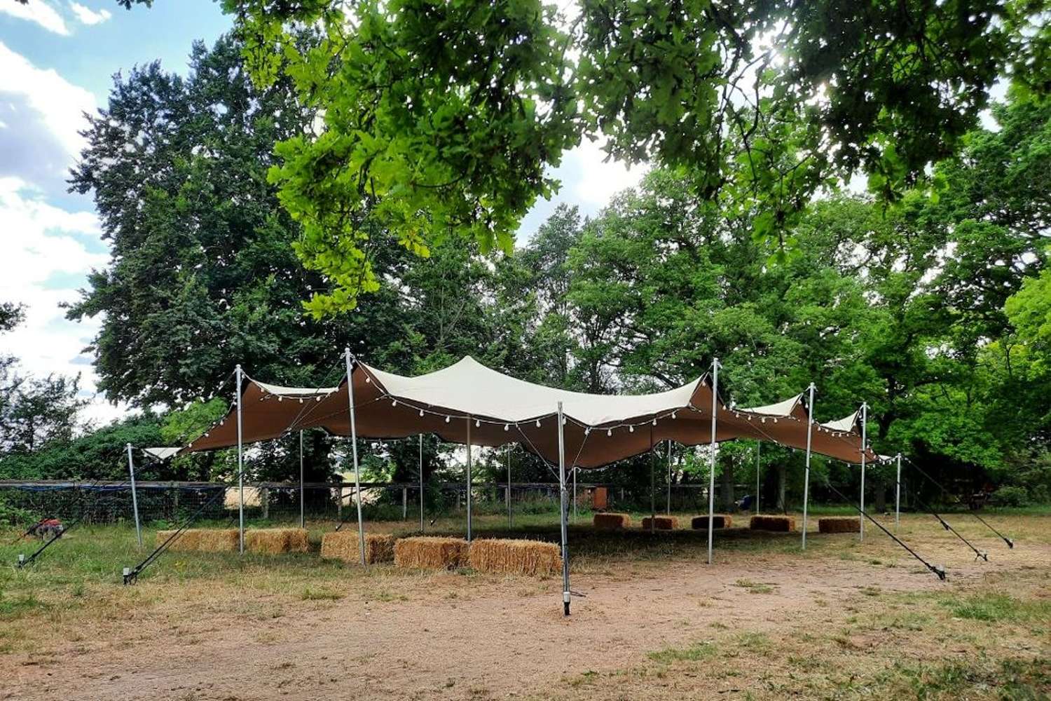 Party tents for unique venues, Norfolk
